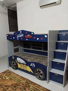 Bunk bed | Foldable double bed | kids bed | kids furniture