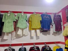 kidz Garment setup and Counter Rack for sale