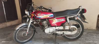 Honda CG 125 Red Colour