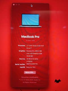 macbook pro 2016 15 inch