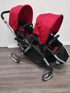 Imported twin stroller/ Twin pram/ pram for two babies