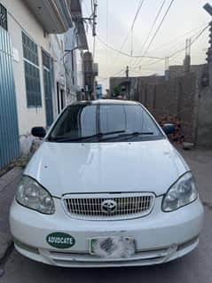 Toyota Corolla XLI 2008