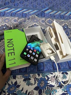 Infinix Note 11 4+2/128gb packed set