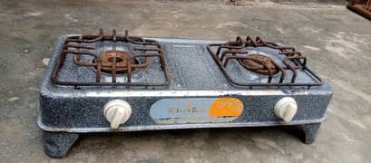 2 Burner Gas Wala Chula (Gas Stove) Rs. 2000
