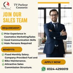 Sales Jobs | Male Persons Required | Jobs in Lahore