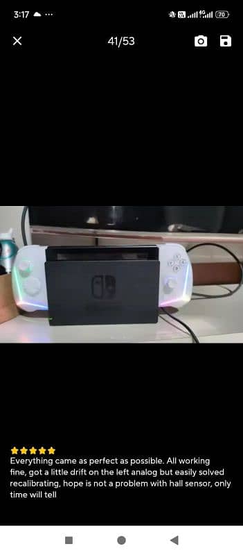 easymax15 joycons RBG Light smooth easy control work. 3