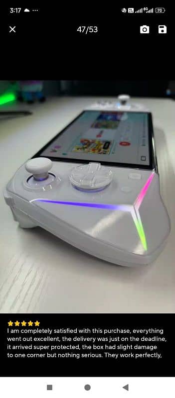 easymax15 joycons RBG Light smooth easy control work. 5