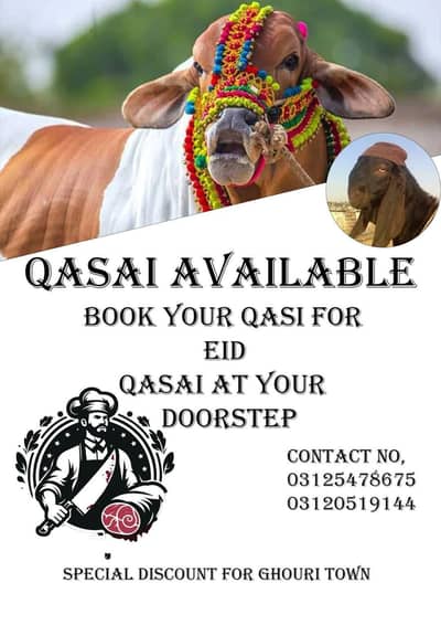 professional Qasai Available
