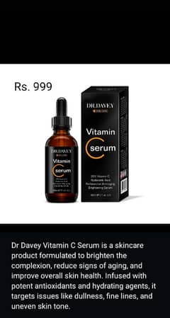 Dr Davey skin care serum