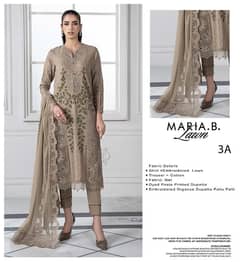 Maria b 3pc full embroidery new eid colecton.