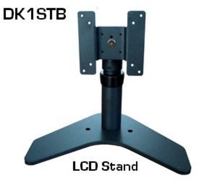 DK1ST LCD Desk Stand Adjustable Height. Use on Base or bolt-on table. 0