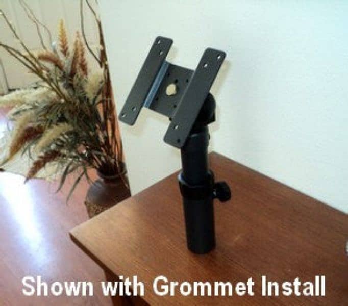 DK1ST LCD Desk Stand Adjustable Height. Use on Base or bolt-on table. 1