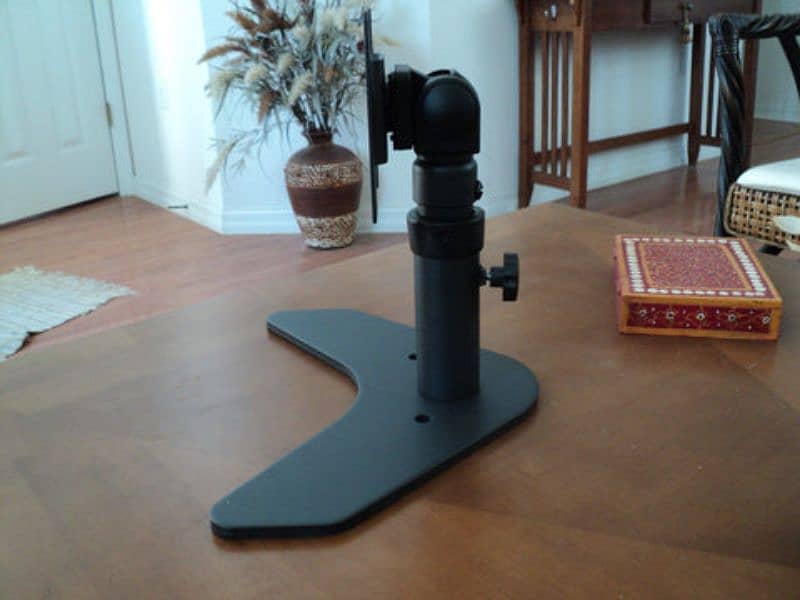 DK1ST LCD Desk Stand Adjustable Height. Use on Base or bolt-on table. 2