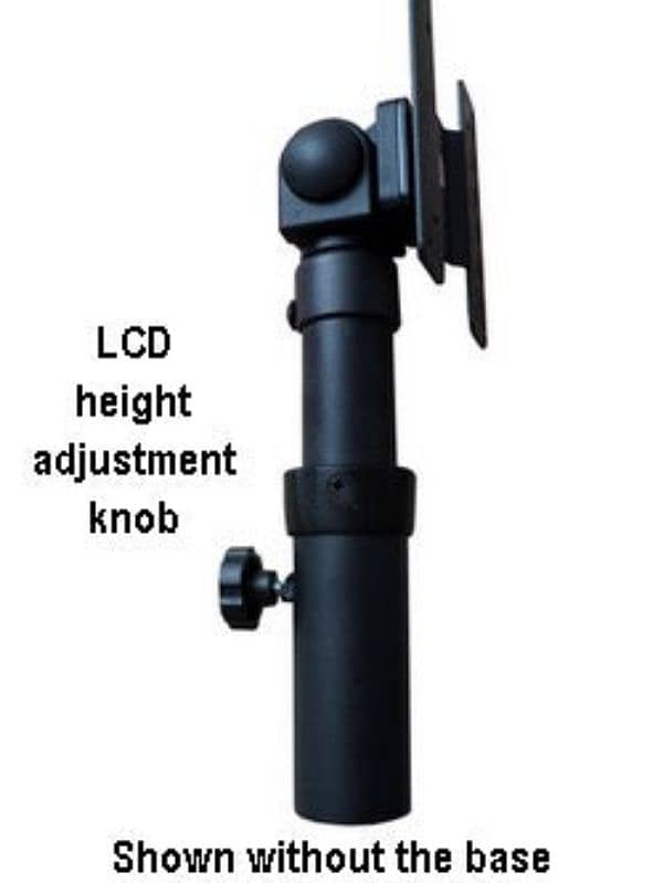 DK1ST LCD Desk Stand Adjustable Height. Use on Base or bolt-on table. 6