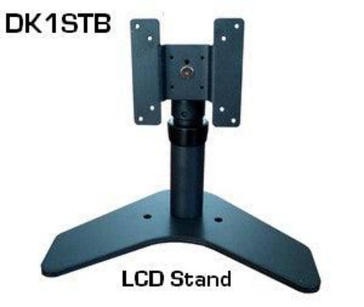 DK1ST LCD Desk Stand Adjustable Height. Use on Base or bolt-on table. 9