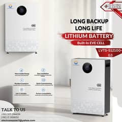 LVTOPSUN Lithium Battery 100AH | 24V | 48V | EVE Cell