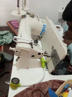 juki sewing machine  with new servo motor and new  table