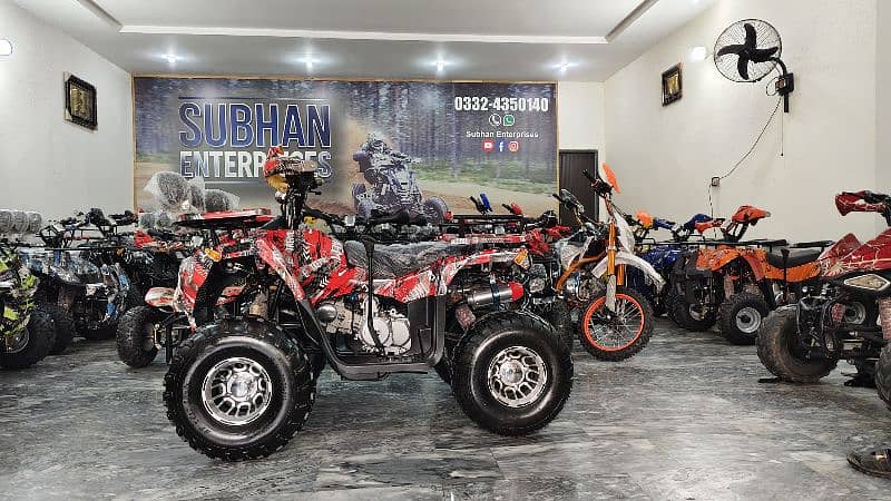 Full Stock 70cc , 110cc , 125cc ,150cc, 250cc Atv Quad 4 Wheels Bikes 2
