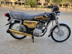 Honda CG125 Gold Edition -2024- jo ly ga usky Nam registerd kr k donga