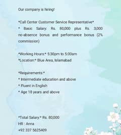 customer service representatives
