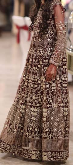 Maxi in mahroon