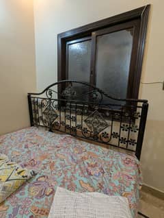 Iron Bed With Mattress