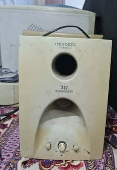 Speakers and CD player