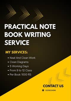 Practical Note Book Writer