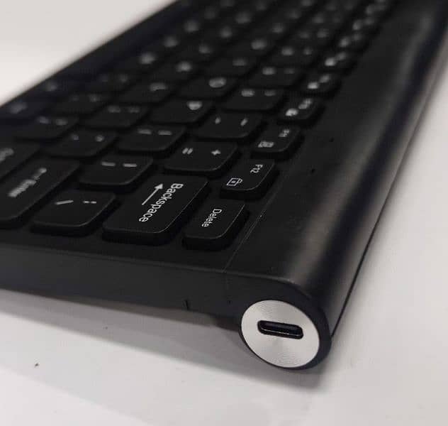 wireless keyboard and mouse rechargeable with rgb light 2