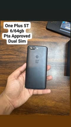 One Plus 5T 6/64gb Pta Approved