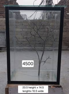 Fish aquarium for sale in different size