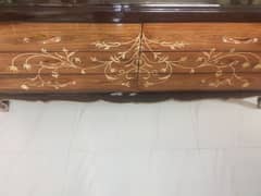wooden console