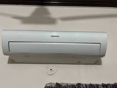 Samsung 1 ton split ac brand new condtition 10/10 only 2 sesion used