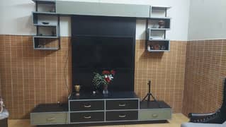 High Quality Custom Made LED/LCD showcase with big Drawers