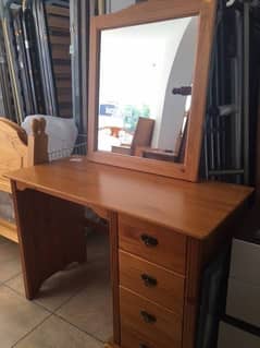 pure wooden dressing table for sale