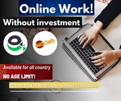 online Job for students and housewife | Without Any INVESTMENT |