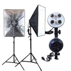4 Bulb holder shocked Softbox | complete set