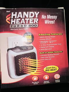 Portable handy electric heater