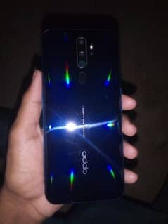 with out box oppo à5 fresh new mobile