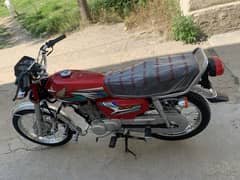 Honda CG125 2023 red