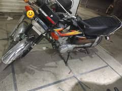 honda 125, bike in good condition