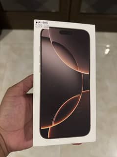 Iphone 16 pro max box with original cable and sim ejecter