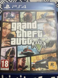 PS4 GTA-V GAME USED