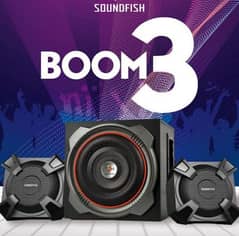 I-zone LCD 43 inch with soundfish boom sound system