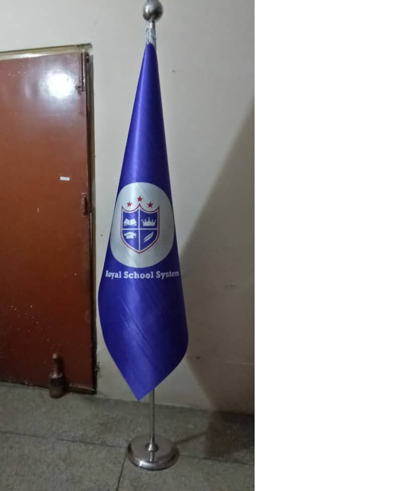Digital Forming Flag / Hard Finish Flag / Table flag / Car flag & pole 5