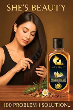 Magical Herb Hair Oil – 100% Natural Solution for Hairs