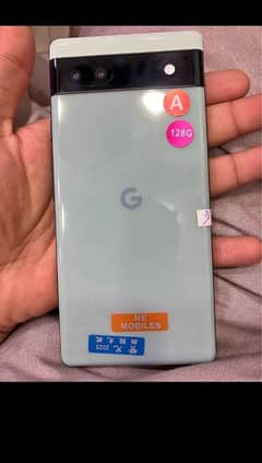 Google pixel 6a pta approved 10/10 all ok zero meter 6/128