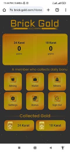 earning from gold brick