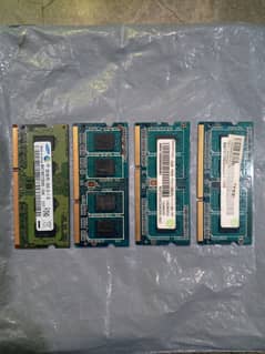 Laptop Rams ddr3  2gb/4gb