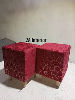 ottoman wooden stools
